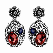 gorgeous earing polygon inlay crystal stud boucle doreille femme summer jewelry hbe27 J4U66
