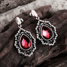 gorgeous earing polygon inlay crystal stud boucle doreille femme summer jewelry hbe27 J4U66