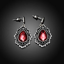 gorgeous earing polygon inlay crystal stud boucle doreille femme summer jewelry hbe27 J4U66