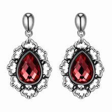gorgeous earing polygon inlay crystal stud boucle doreille femme summer jewelry hbe27 J4U66