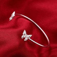 gorgeous silver butterfly men bracelet oso smtb22 J4U66