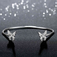 gorgeous silver butterfly men bracelet oso smtb22 J4U66