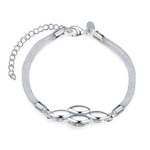 gorgeous silver plated bracelets hollow edge pulseira masculina summer jewelry smth37 J4U66