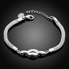 gorgeous silver plated bracelets hollow edge pulseira masculina summer jewelry smth37 J4U66