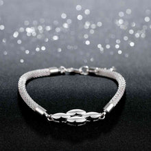 gorgeous silver plated bracelets hollow edge pulseira masculina summer jewelry smth37 J4U66