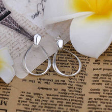 gorgeous silver plated earrings tatu stud orecchini sport J4U66