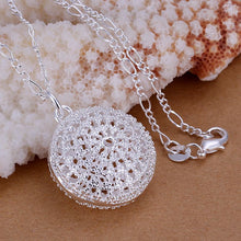 gorgeous silver plated pendant round bag tattoo choker joyas J4U66