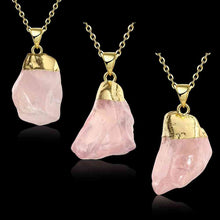 quartz crystal statement necklace casual stone collares mujerhbn23 J4U66
