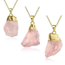 quartz crystal statement necklace casual stone collares mujerhbn23 J4U66