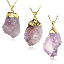 quartz crystal statement necklace casual stone collares mujerhbn23 J4U66