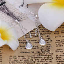 silver plated earrings waterdrop boucle doreille femme jewelry display hbe1 J4U66