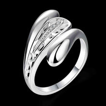 silver wedding rings insetslets ring men costume jewellery smtr74 J4U66