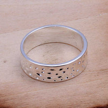 silver wedding rings spot bague hbr041 J4U66