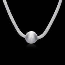 silver pendant sand net maxi necklace bone smtn12 J4U66