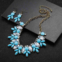 hot jewelry sets four fall pearl necklace earrings african jewelry set collier plastron femme hbs171 J4U66