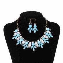 hot jewelry sets four fall pearl necklace earrings african jewelry set collier plastron femme hbs171 J4U66
