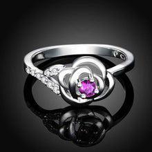 hot silver plated ring flowercore ring men floating charms hbr334 J4U66
