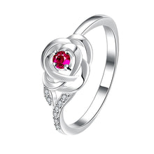 hot silver plated ring flowercore ring men floating charms hbr334 J4U66
