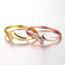 hot 18k gold plating bangles water dripping women bracelet bijouterie hbz00 J4U66