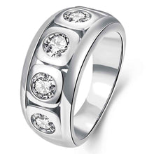 hot 18k gold plated ring winding inlaid crystal anillos charms J4U66