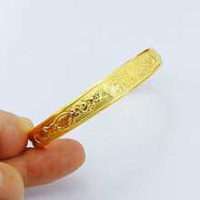 hot 24k gold plated charms bangle women bracelet hbb045 J4U66
