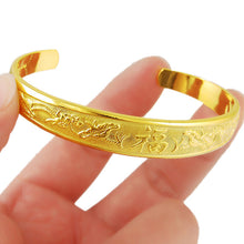 hot 24k gold plated charms bangle women bracelet hbb045 J4U66