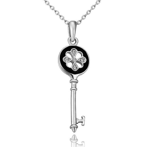 hot acessorios para mulher pendant key lock levercollier plastron horloge hbn074 J4U66