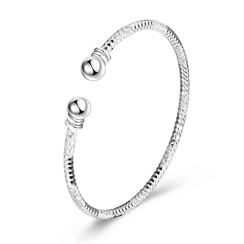 hot silvercoil men bracelet bijouterie smtb232 J4U66