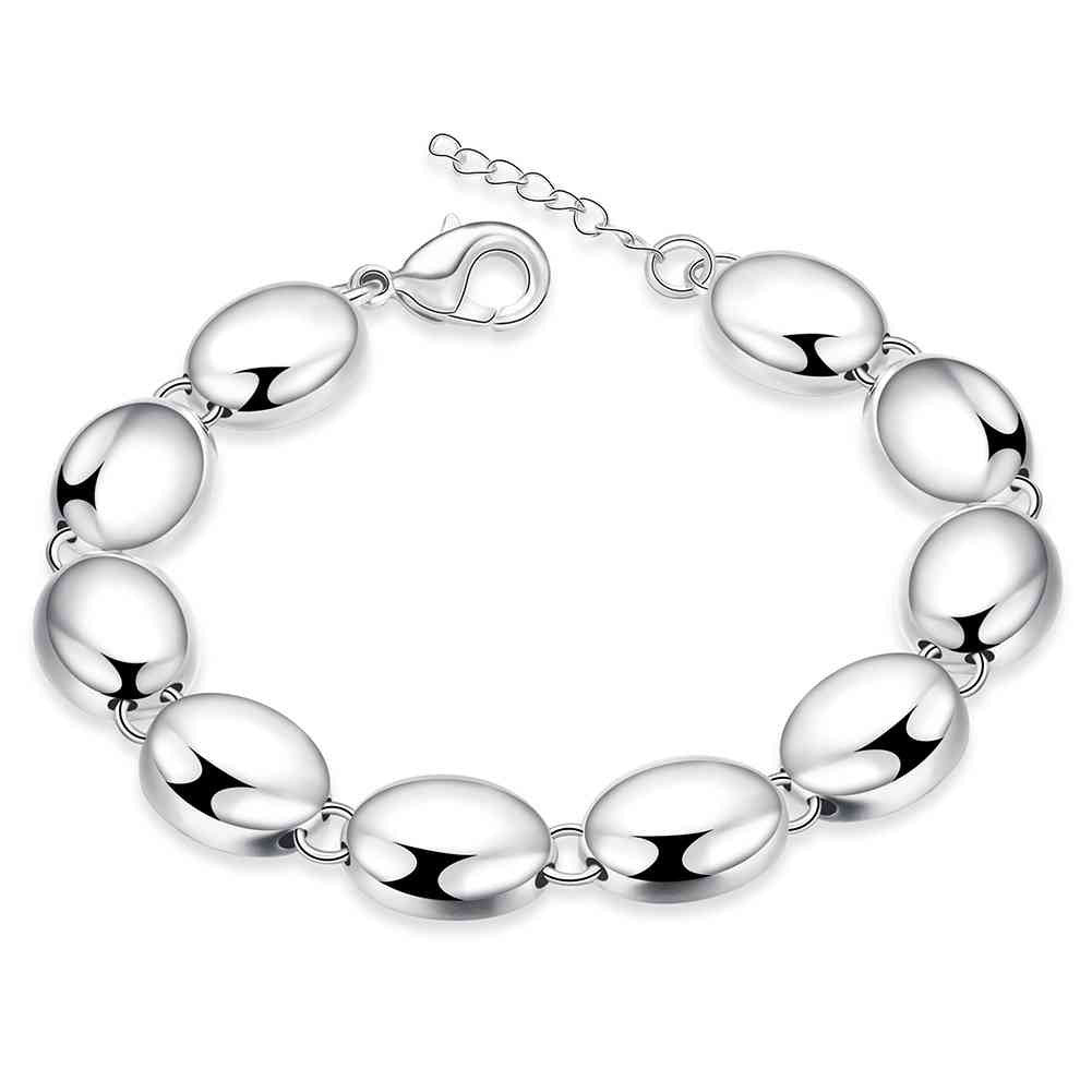 hot silver bracelets ball anchor bijoux smth445 J4U66