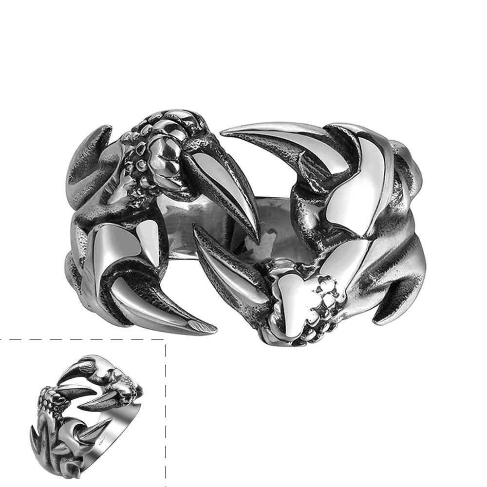 hot stainless steel rings for women claw anel love mayar114 J4U66