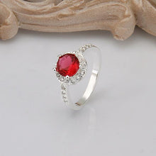 silver engagement rings meteor insets opal diy hbr005 J4U66