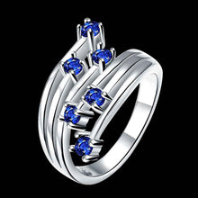 silver engagement rings meteor insets opal diy hbr005 J4U66