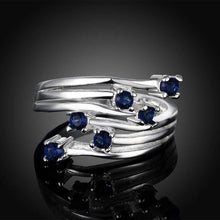 silver engagement rings meteor insets opal diy hbr005 J4U66