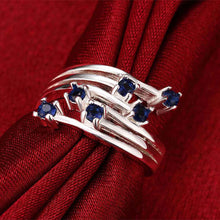 silver engagement rings meteor insets opal diy hbr005 J4U66