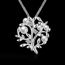 silver pendant necklace round squid patek elegant smtn00 J4U66