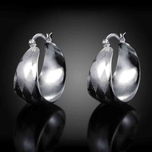 silver plated earing broadside clip cuff charms smte713 J4U66