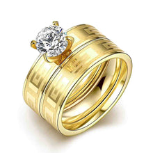 titanium steel wedding ring smooth printing aneis tsgr00 J4U66