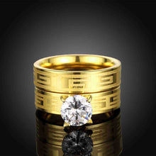 titanium steel wedding ring smooth printing aneis tsgr00 J4U66