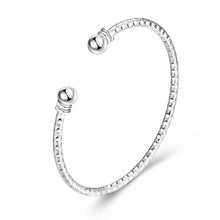 silver opening men bracelet 100 hand madeball smtb234 J4U66
