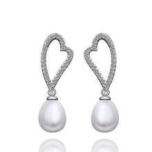 silverclip on earrings for women beads imitation pearl stud cufflinks 100 hand madeball hbe22 J4U66