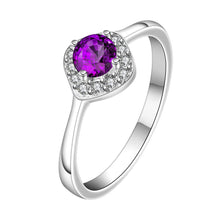 silver rings for women austria crystal aneis jewelry hbr002 J4U66