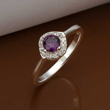silver rings for women austria crystal aneis jewelry hbr002 J4U66