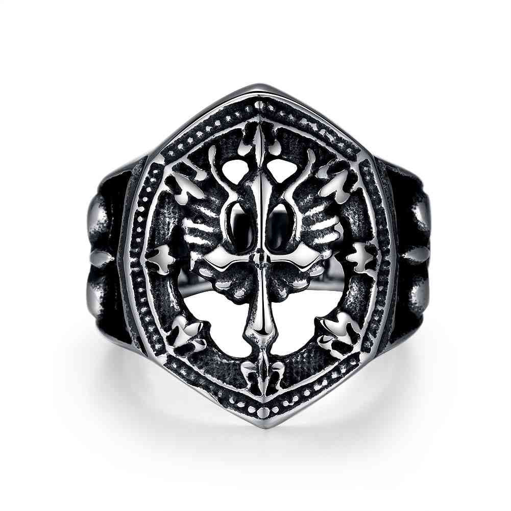 punk style stainless steel rings for men irregularcut anel feminino jewellery mayar227 J4U66