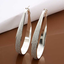 silver earing u hoop hoop earcuff love hbe201 J4U66