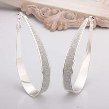 silver earing u hoop hoop earcuff love hbe201 J4U66