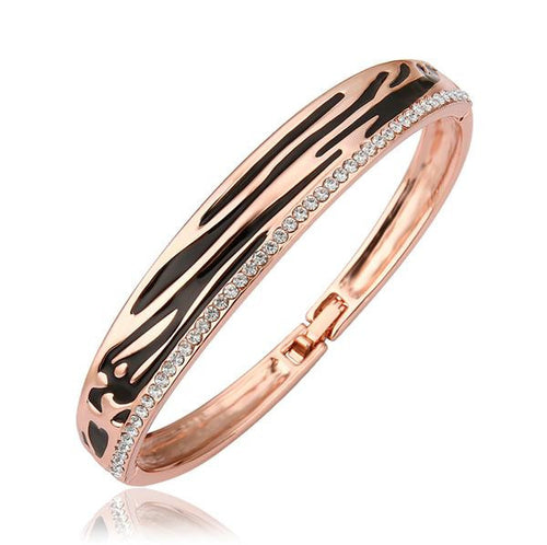 18k real gold plated friendship bangle irregular orbit women pulseras jewerly accessories hbz003 J4U66