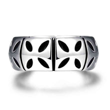 maya stainless steel wedding ring engraved texture anel feminino elegant hbr117 J4U66