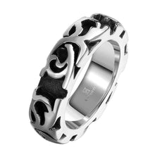 maya stainless steel wedding ring engraved texture anel feminino elegant hbr117 J4U66