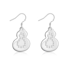 silver earings gourd brinco jewelry european style smte3 J4U66
