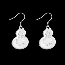 silver earings gourd brinco jewelry european style smte3 J4U66